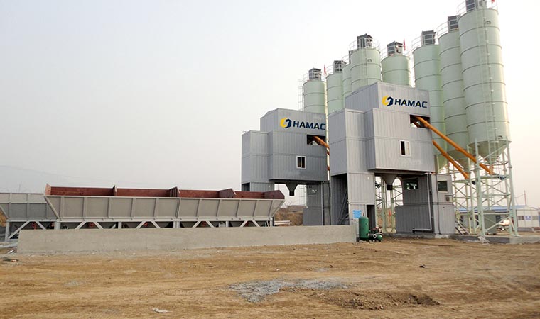 Planta dosificadora de hormigón modular