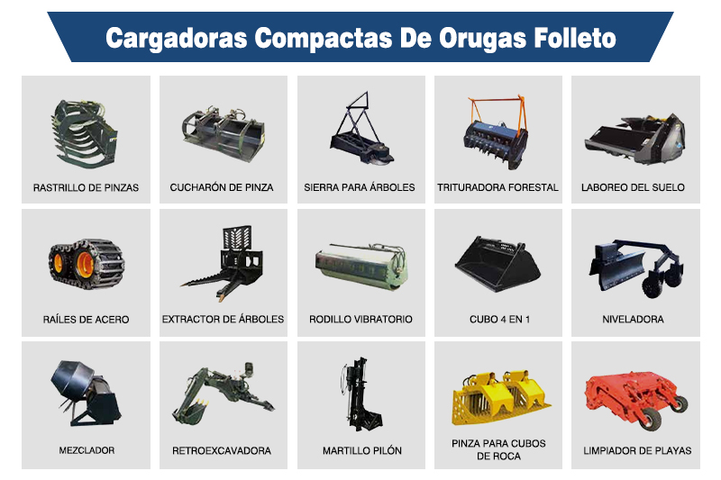 Cargadoras compactas Accesorios
