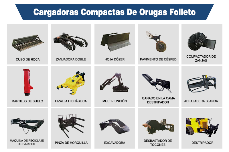 Cargadoras compactas Accesorios
