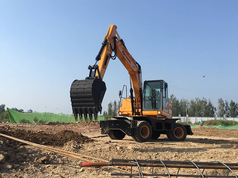 excavadora de ruedas 827-2